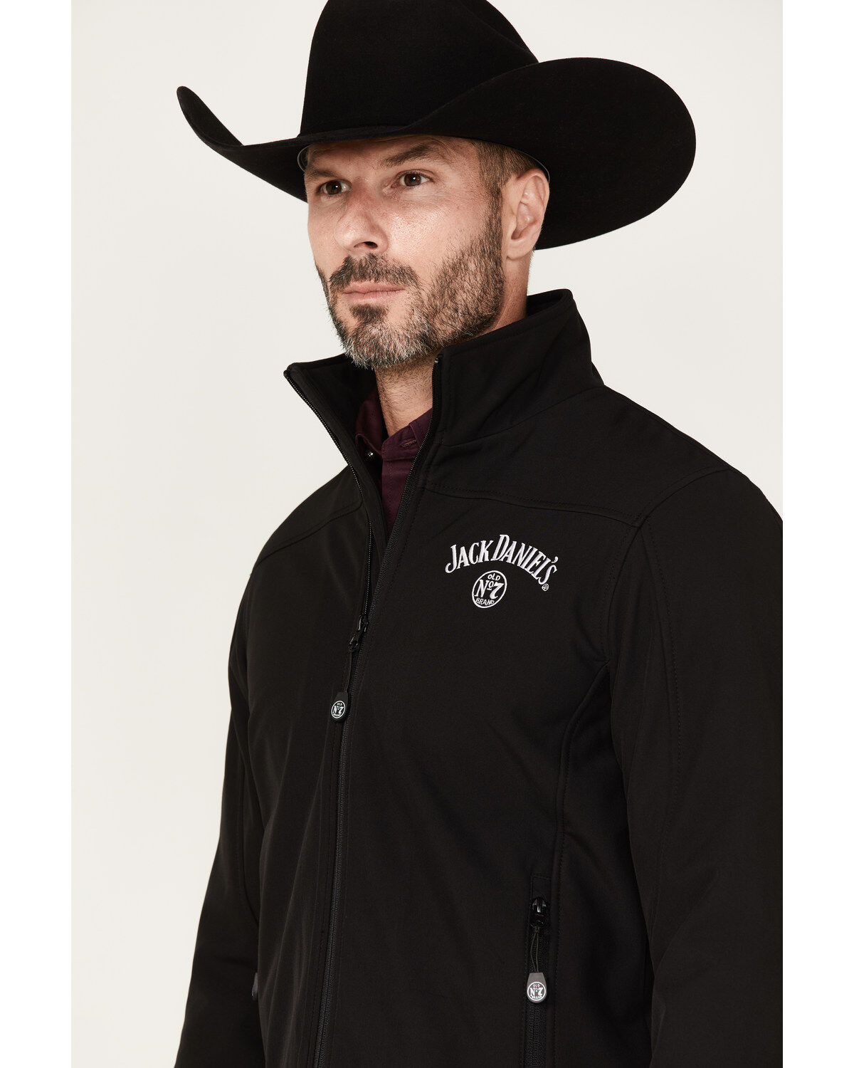 Image #2 -  Jack Daniel's Men's Zip-Up Soft Shell Logo Jacket , , hi-res
