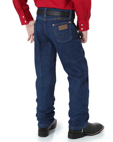 Image #1 - Wrangler Boys' ProRodeo Jeans Size 8-16, Indigo, hi-res