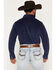 Image #4 - Sendero Provisions Men's Wyatt Solid Corduroy Long Sleeve Snap Western Shirt, Navy, hi-res