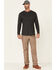 Image #2 - Hawx Men's Pocket Henley Original Long Sleeve Work T-Shirt , , hi-res