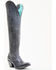 Corral Women's Embroidery Tall Western Boots - Pointed Toe, Black, hi-res