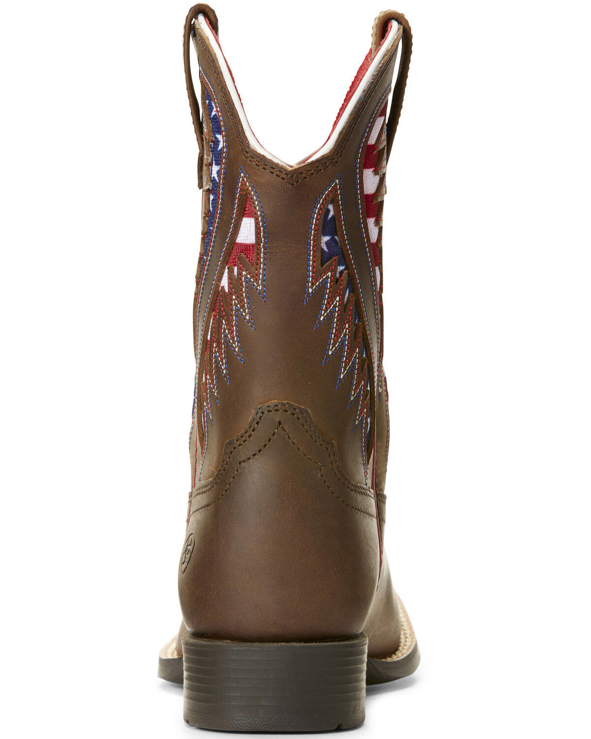 Image #3 - Ariat Youth Boys' VentTEK Quickdraw Patriotic Western Boots - Broad Square Toe, , hi-res