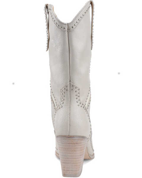 Dante Women's Freddie Western Boots - Pointed Toe, White