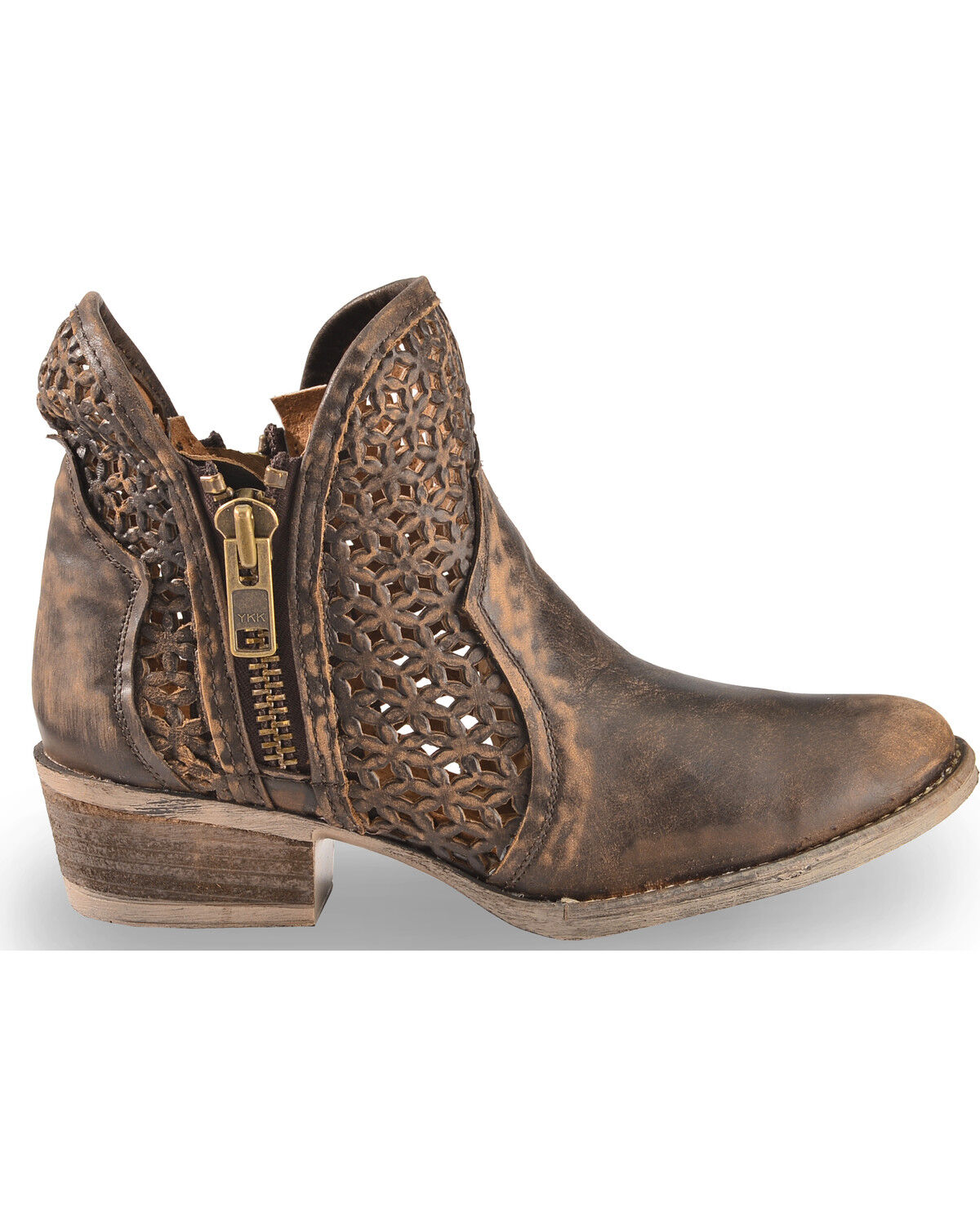 circle g cutout short boots