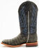 Image #3 - Horse Power Men's Coco Caiman Print Western Boots - Broad Square Toe, Grey, hi-res