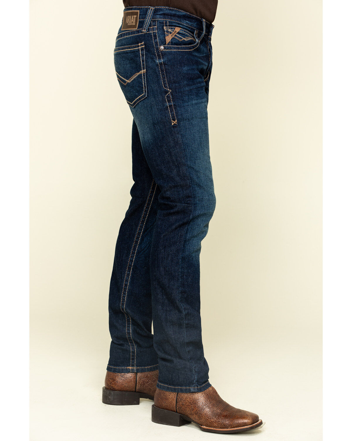 Image #3 - Ariat Men's M8 Rome Modern Stretch Slim Leg Jeans, , hi-res
