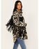 Image #2 - Idyllwind Women's Hair-On Cow Hide Fringe Shacket, White, hi-res