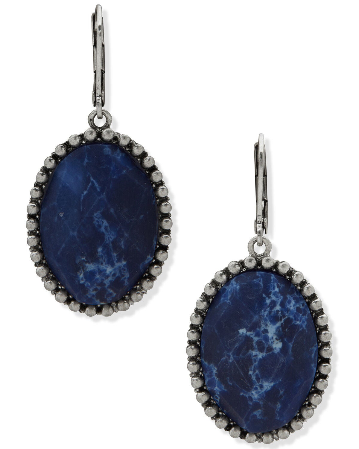 Lainey Wilson Women's Stone Drop Earrings, Silver, hi-res