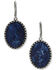 Image #1 - Lainey Wilson Women's Stone Drop Earrings, Silver, hi-res