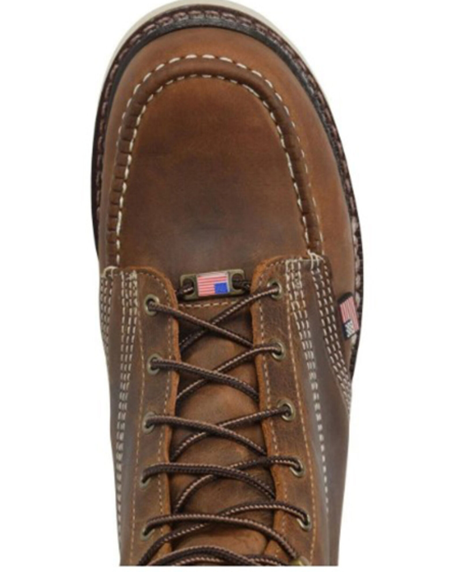 Carolina Men's 8" LaceUp Work Boots Moc Toe