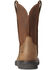 Ariat Men's Rambler Western Work Boots - Steel Toe, Brown, hi-res