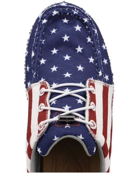 Image #6 - Twisted X Men's Americana Zero-X™ Casual Shoes - Moc Toe, Multi, hi-res