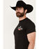 Image #2 - Coors Men's Banquet Logo Short Sleeve Graphic T-Shirt, Black, hi-res