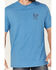 Brothers & Sons Men's Logo Graphic Short Sleeve T-Shirt, Blue, hi-res