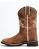 Image #3 - Shyanne Women's Xero Gravity Ilaria Western Performance Boots - Broad Square Toe , Brown, hi-res