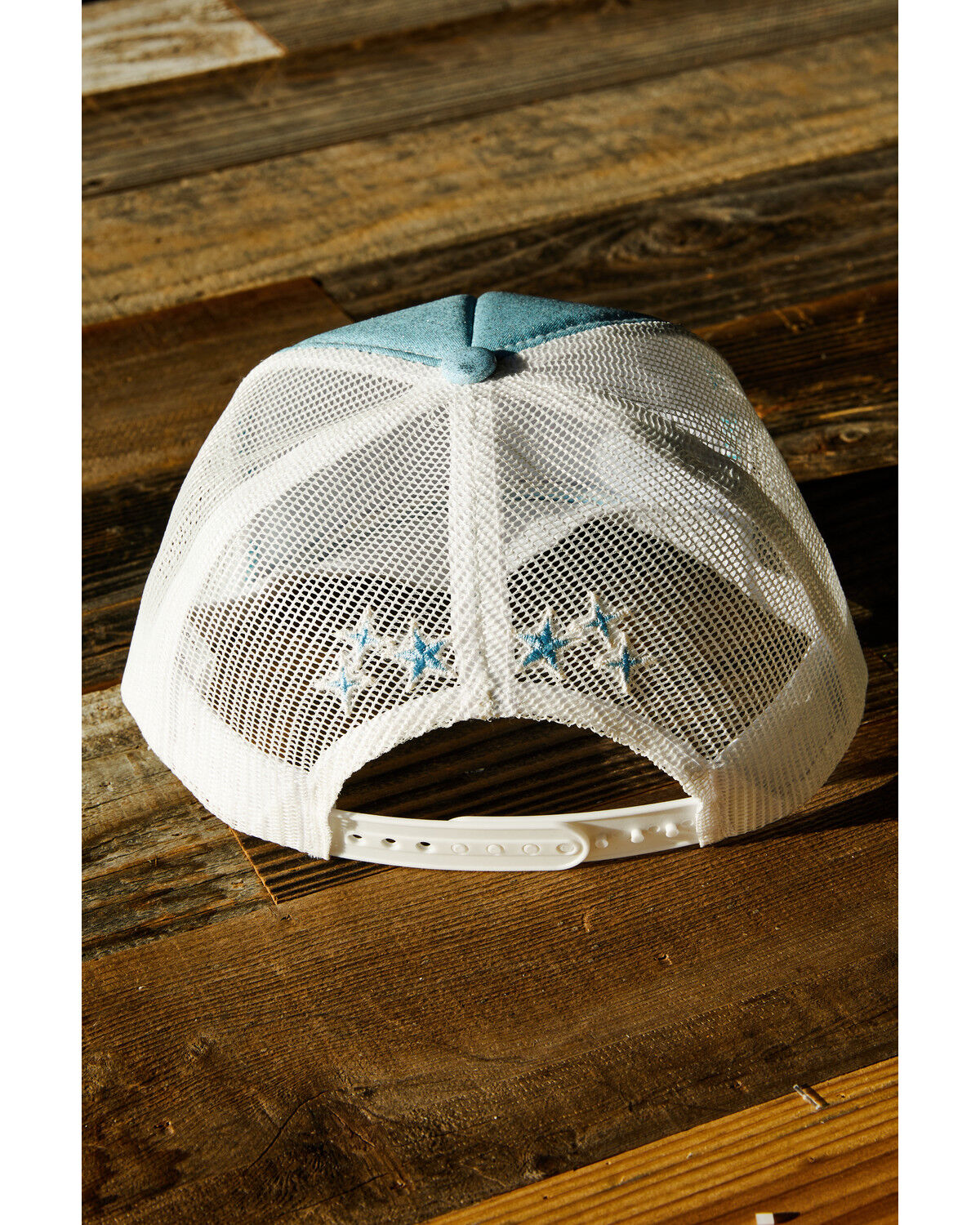 Image #3 - Shyanne Girls' Cowgirl Up Glitter Foam Ball Cap, Light Blue, hi-res