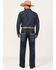 Image #3 - Rock & Roll Denim Men's Double Barrel Dark Wash Relaxed Bootcut Stretch Denim Jeans, Dark Wash, hi-res