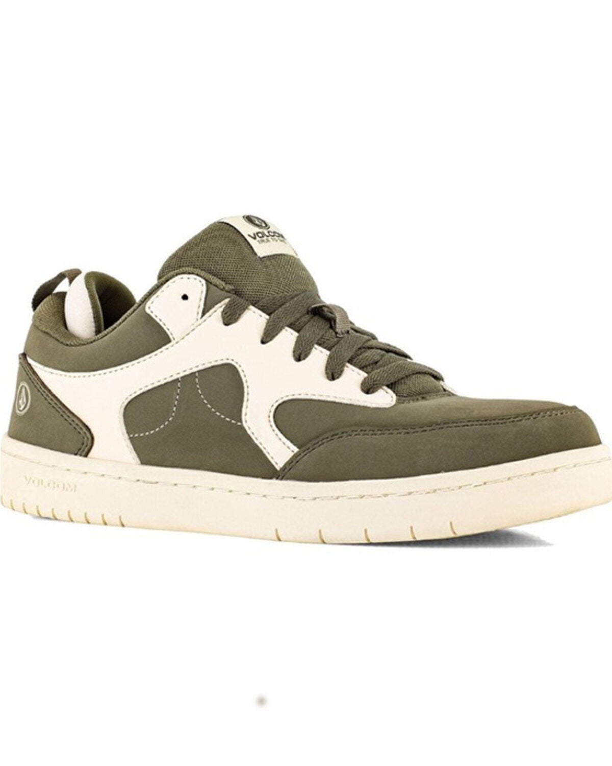 Volcom Men's Vitals Skate Inspired Work Shoes - Composite Toe, Light Grey, hi-res