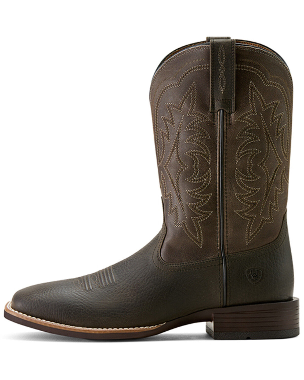 Image #2 - Ariat Men's Ryden Ultra Western Boots - Broad Square Toe, Brown, hi-res