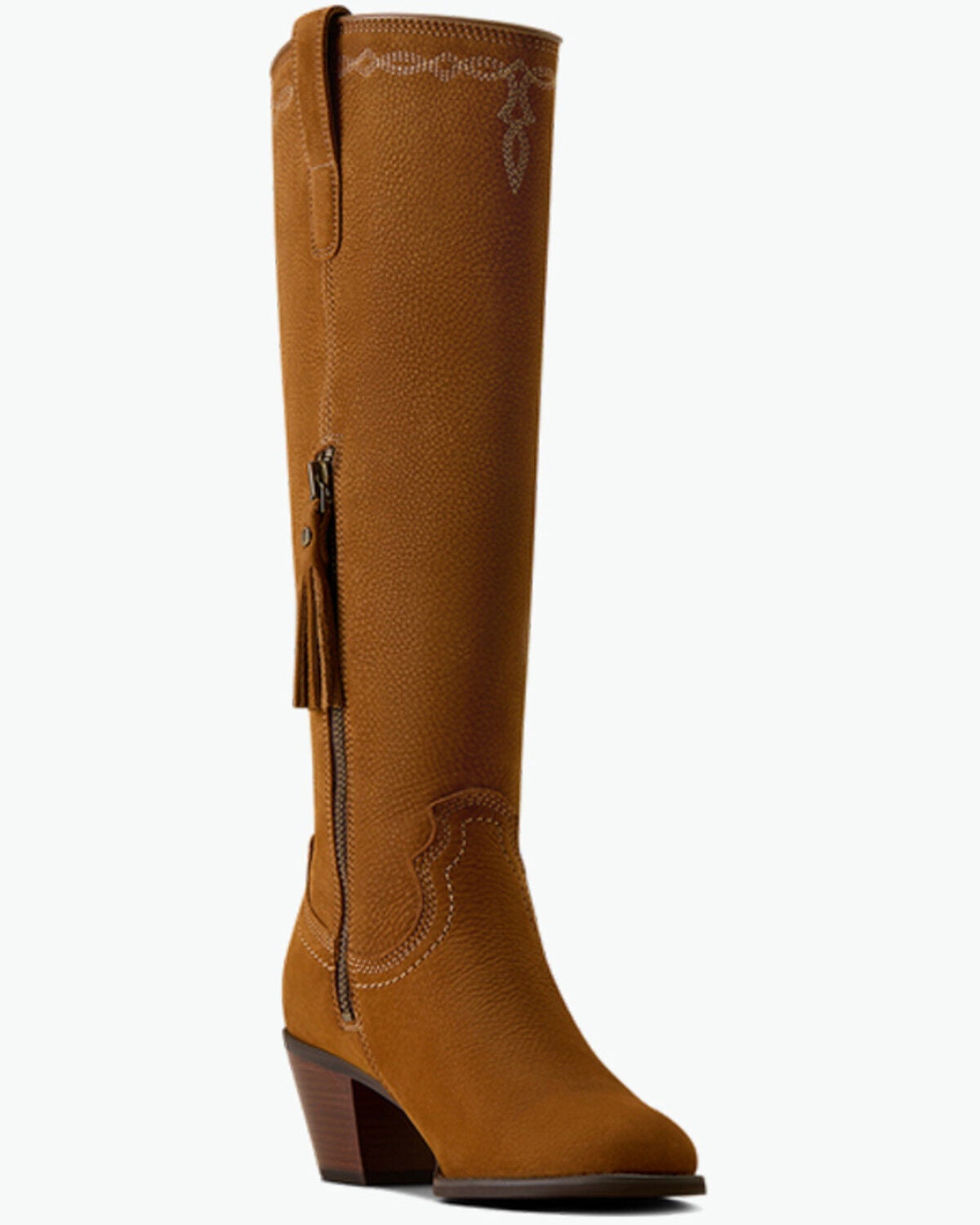 Ariat Women's Blaire Tall Western Boots - Round Toe, Brown, hi-res