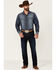 Ariat Men's M5 Newcastle Marshall Dark Wash Stretch Straight Leg Jeans , Blue, hi-res