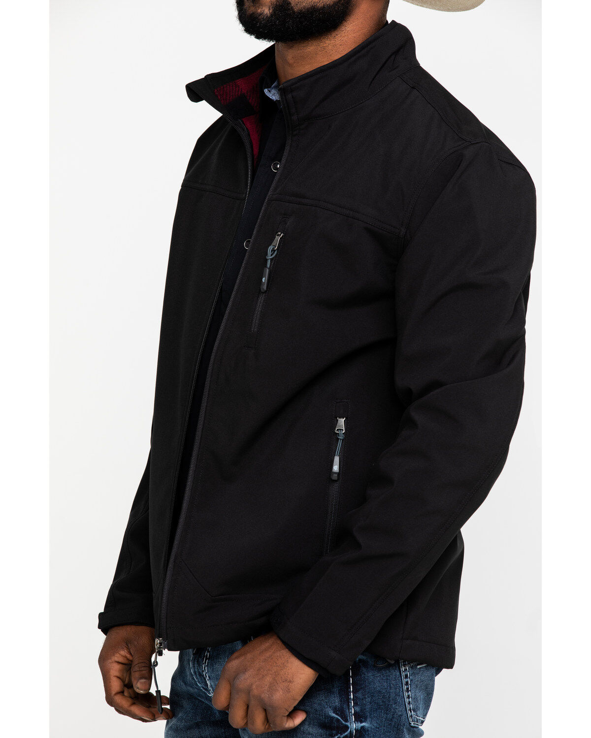 Image #4 - Cody James Core Men's Black Steamboat Bonded Jacket, , hi-res