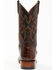 Image #5 - Cody James Men's Antique Cafe Ostrich Leg Exotic Western Boots - Broad Square Toe, Brown, hi-res