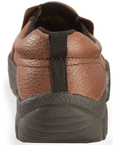 Image #7 - Roper Men's Performance Sport Slip On Shoes, Brown, hi-res