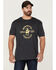 Image #1 - Flag & Anthem Men's Mountain High Smokehouse Graphic T-Shirt, Grey, hi-res