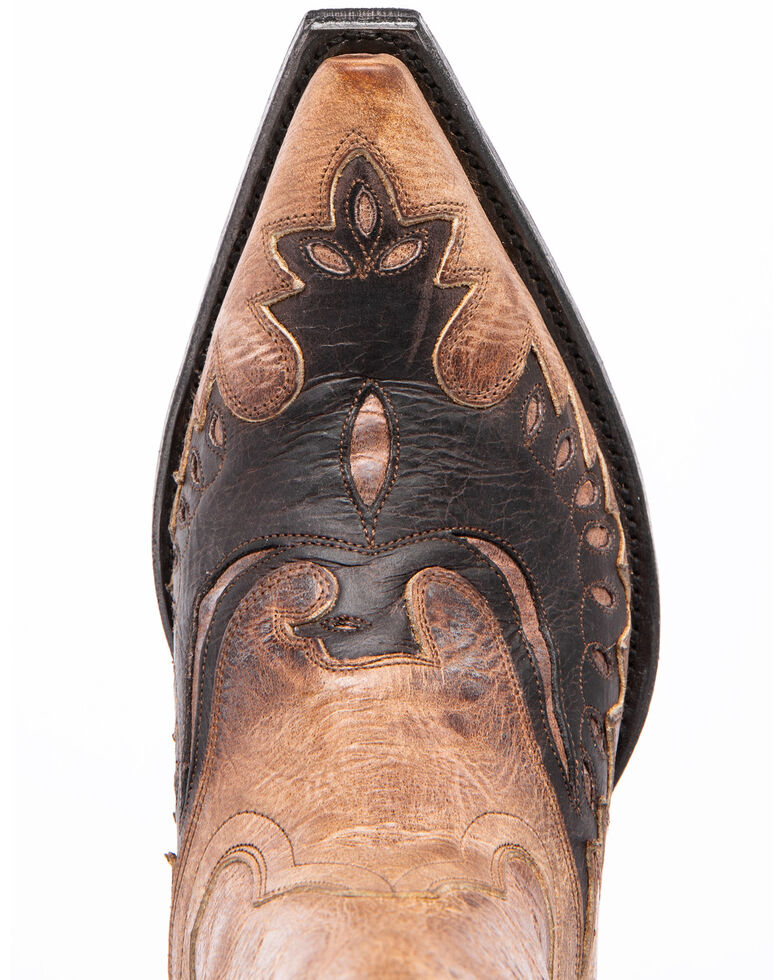 Moonshine Spirit Men S Dublin Taupe Western Boots Snip Toe