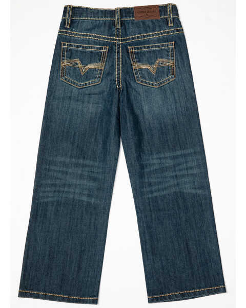 Image #2 - Cody James Boys' 4-8 Dark Rodeo Relaxed Bootcut Jeans - Little , , hi-res