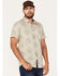 Image #2 - Pendleton Men's Shoreline Print Short Sleeve Western Shirt, Sand, hi-res