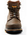 Image #4 - Georgia Boot Men's AMP Light Wedge WP 6" Lace-Up Work Boots - Soft Toe, Brown, hi-res
