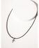 Image #2 - Paige Wallace Women's Tiny Cross Navajo Pearl Necklace, Silver, hi-res
