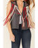 Image #3 - Double D Ranch Women's Indigo Eagle Live Tie-Front Vest, Indigo, hi-res