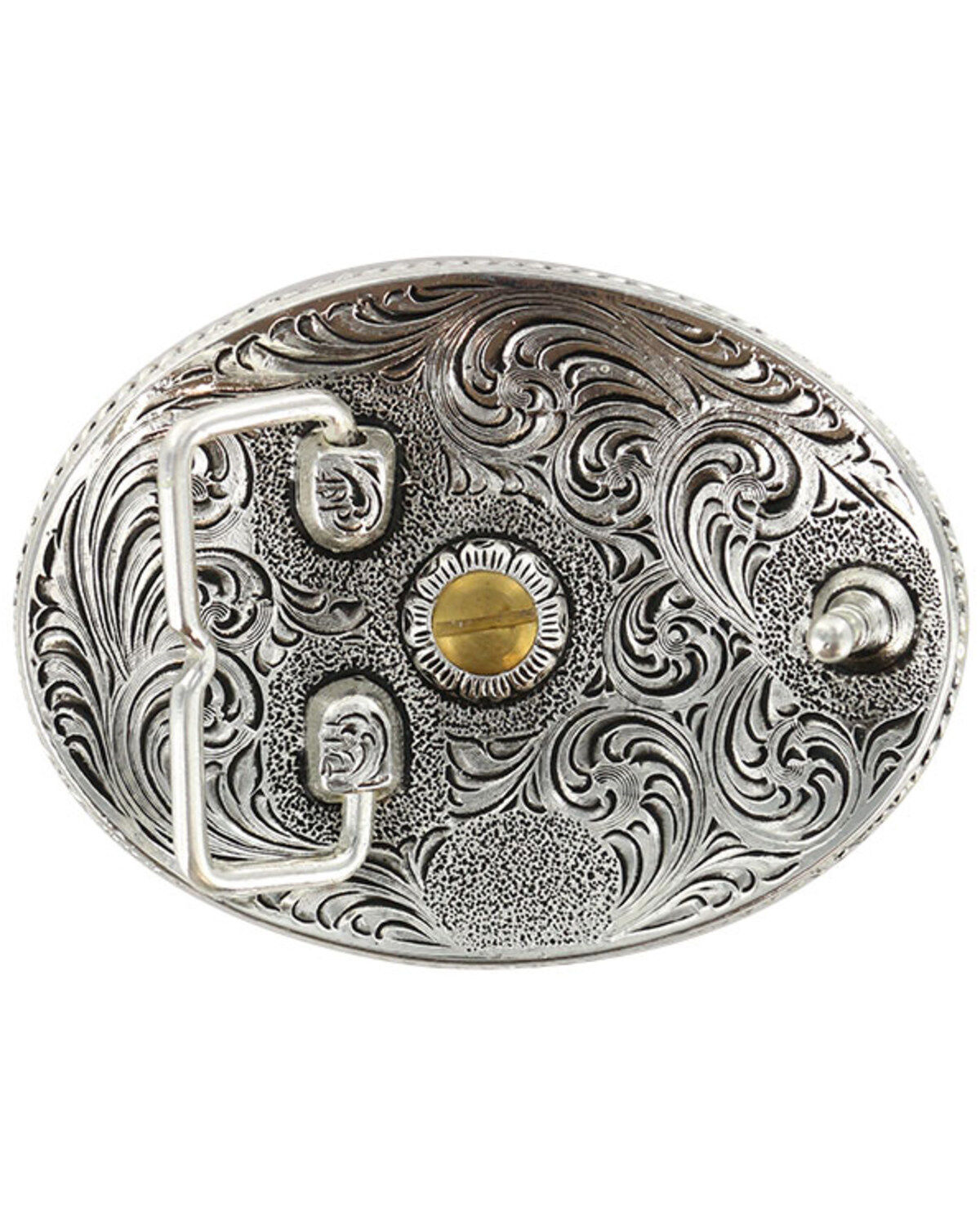 Image #2 - Cody James® Oval Dual-Tone Texas Buckle, Multi, hi-res