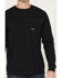 Image #4 - Ariat Men's Rebar Workman Born For This Long Sleeve Graphic T-Shirt, Black, hi-res