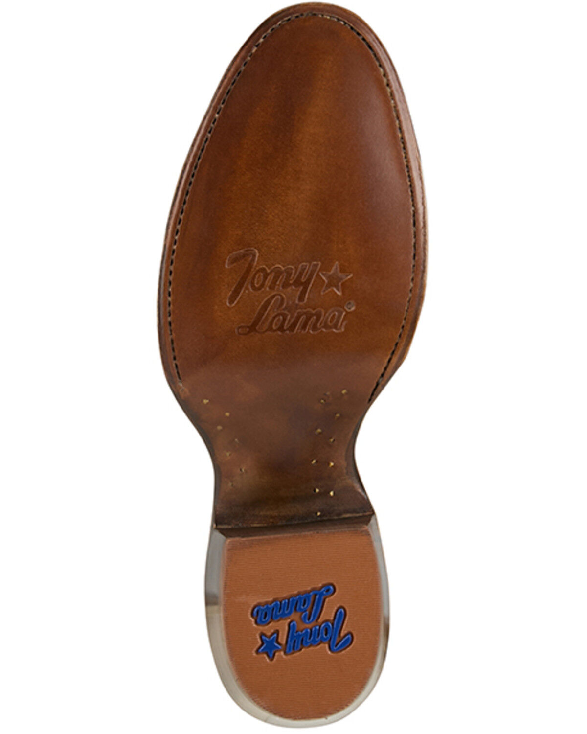 Image #7 - Tony Lama Men's Plano Suede Western Boots - Round Toe, Tan, hi-res