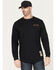 Image #2 - Cody James Men's FR Bull Long Sleeve Graphic Work T-Shirt, Black, hi-res