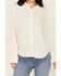 Image #3 - Shyanne Women's Long Sleeve Cut Out Western Shirt, Cream, hi-res