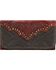 Image #1 - American West Annie's Secret Tri-fold Wallet, Crimson, hi-res