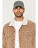 Image #2 - Levi's Men's Corduroy Sherpa Lined Snap Trucker Jacket, Tan, hi-res