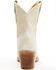 Image #5 - Idyllwind Women's Wheels Western Booties - Round Toe, Ivory, hi-res