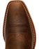 Image #8 - Ariat Men's Heritage Roughstock Performance Western Boots - Square Toe, Brown Oiled Rowdy, hi-res
