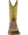 Image #11 - Durango Men's Rebel Western Performance Boots - Broad Square Toe, Coffee, hi-res