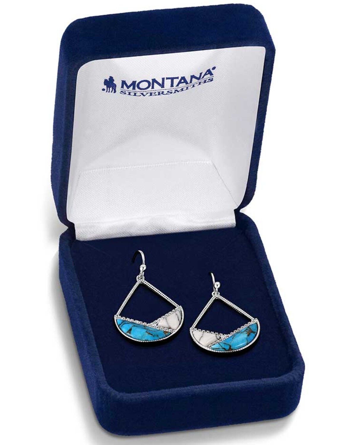 Image #3 - Montana Silversmiths Women's Teardrop Earrings, Silver, hi-res