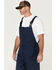 Image #2 - Hawx Men's FR Insulated Solid Bib Overalls - Short, Navy, hi-res