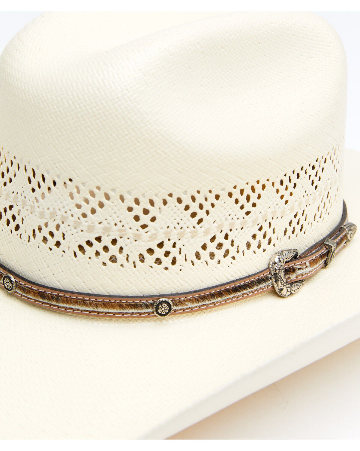 Image #2 - Larry Mahan Palomino 10X Straw Cowboy Hat, , hi-res