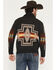 Image #4 - Pendleton Men's Harding Oxford Printed Zip Cardigan, Black, hi-res