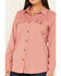 Image #3 - Ariat Women's Rebar Made Tough VentTEK DuraStretch Work Shirt, Red, hi-res